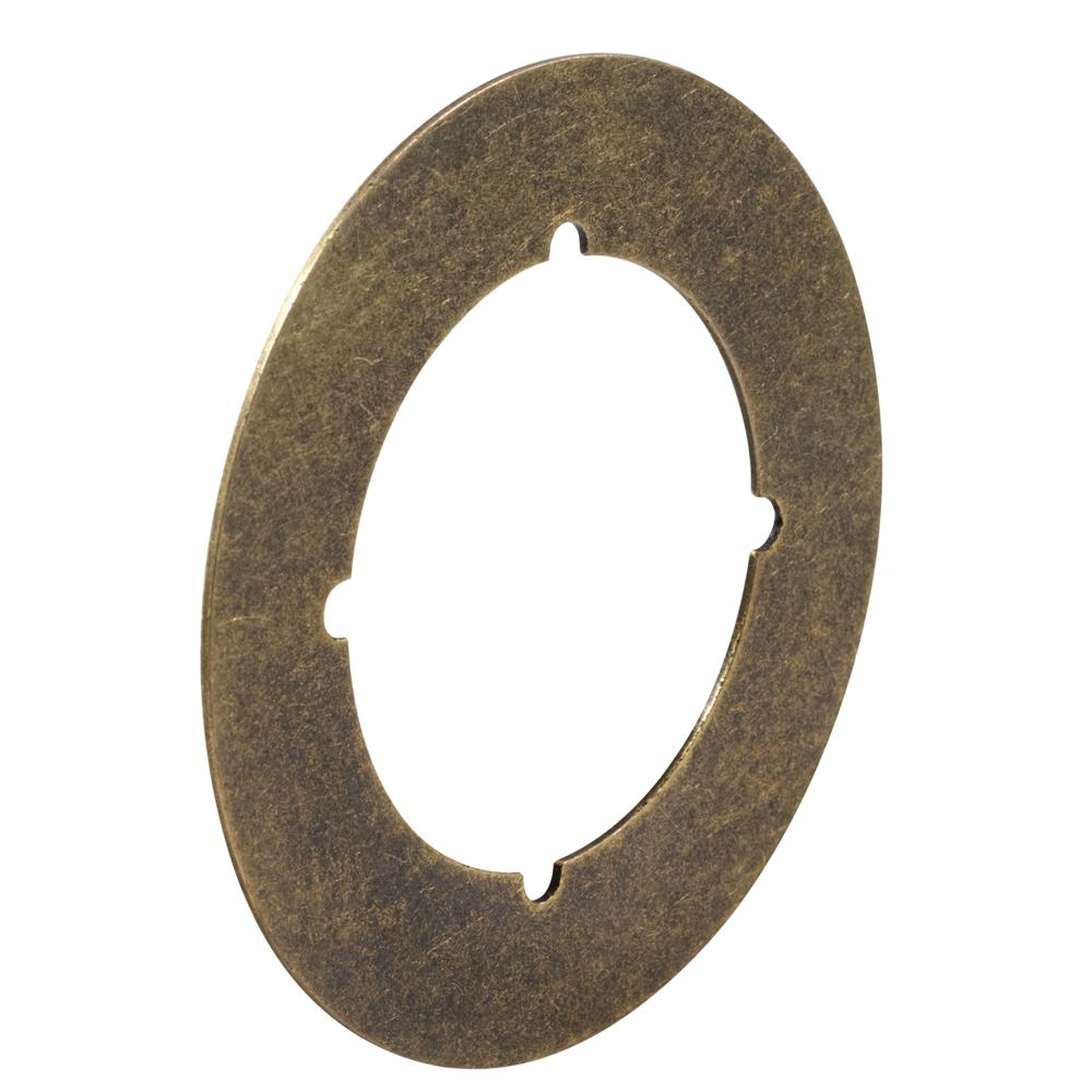 Prime Line 3 1 2 In Antique Brass Plated Back Plate U 9498 The