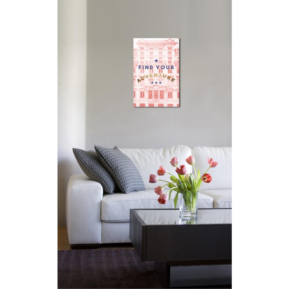 The Oliver Gal Artist Co 15 In X 10 Find Your Adventure Blush The Oliver Gal Artist Co 15 In X 10 Find Your