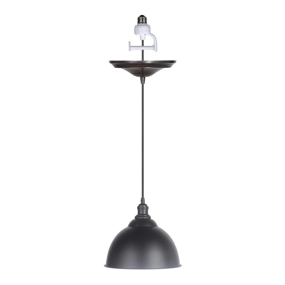 Worth Home Products Instant Pendant 1-Light Matte Black ...