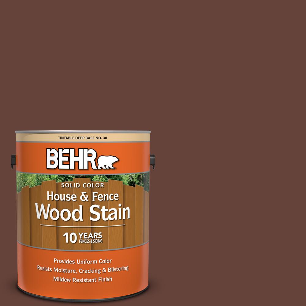BEHR 1 gal. SC117 Russet Solid Color House and Fence Exterior Wood
