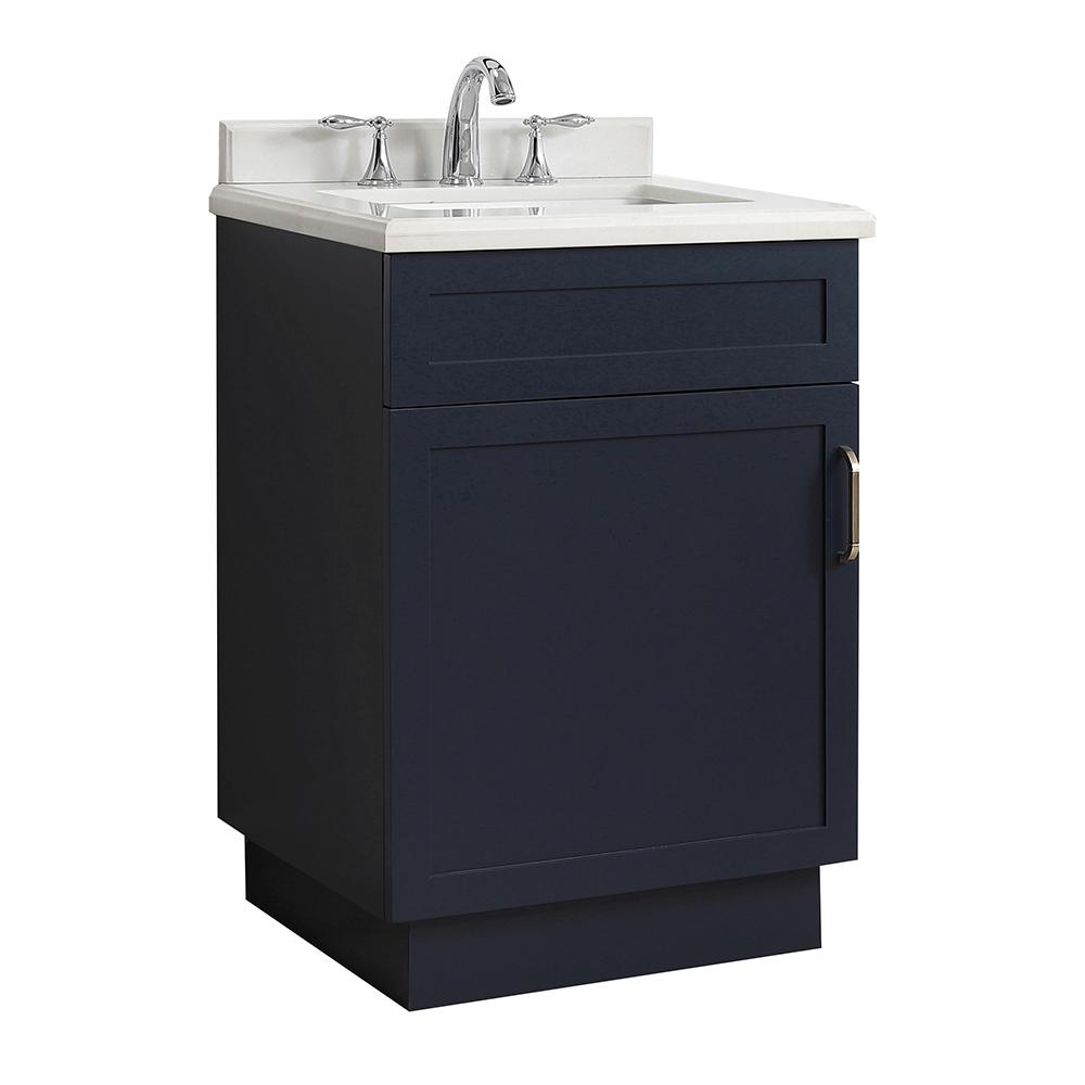 Blue Bathroom Vanities Bath The Home Depot