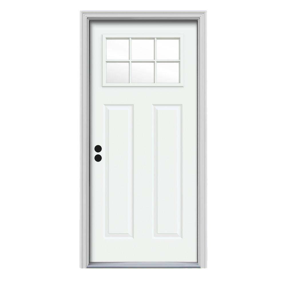 Single Door 30 x 80 Front Doors Exterior Doors The Home Depot