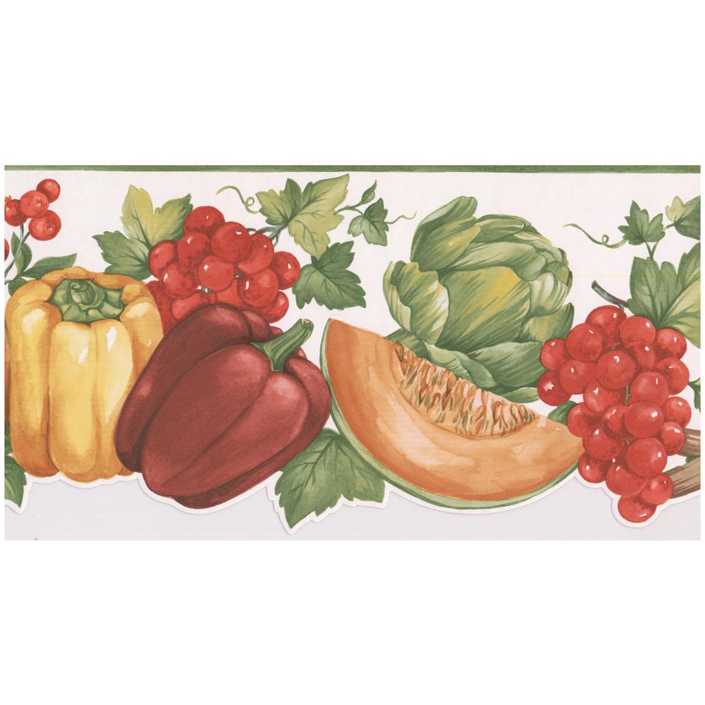 Norwall Bell Peppers Mellon Asparagus Cabbage Red Berries Scalloped ...