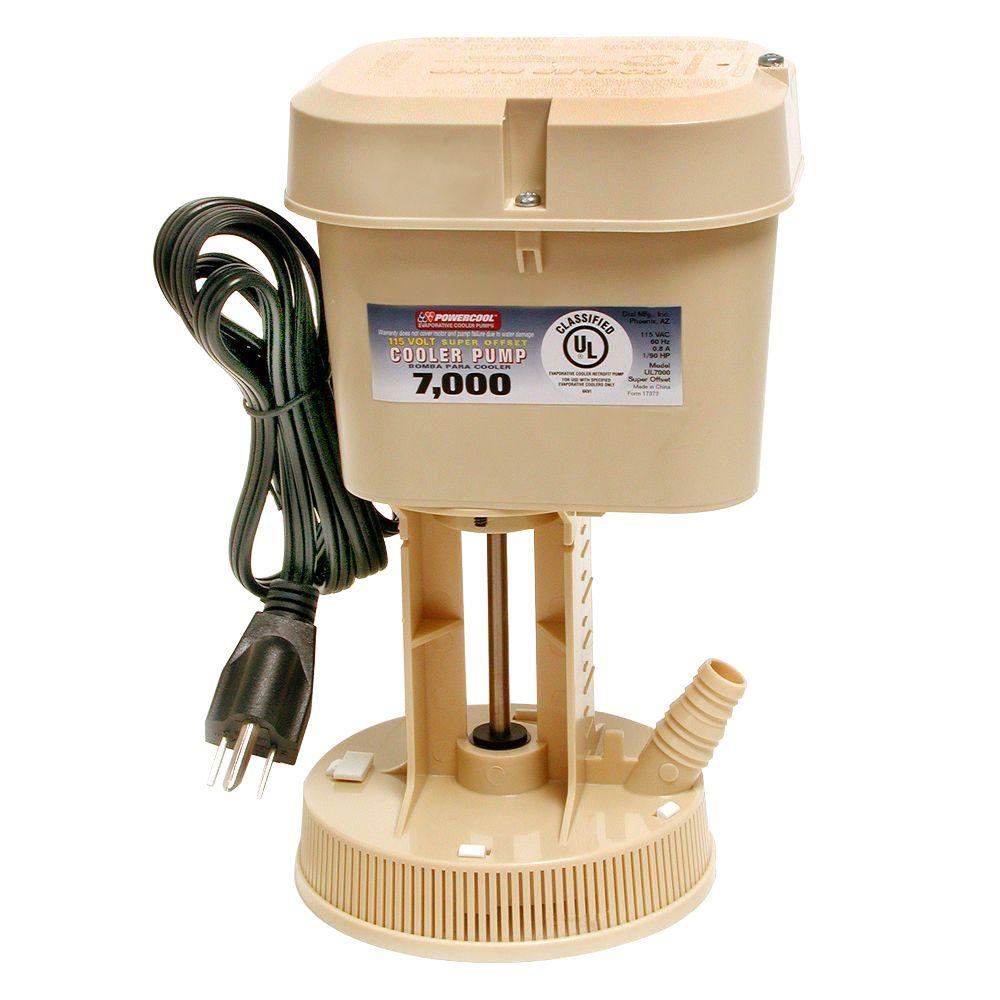PowerCool DIAL UL7000 115-Volt Evaporative Cooler Pump