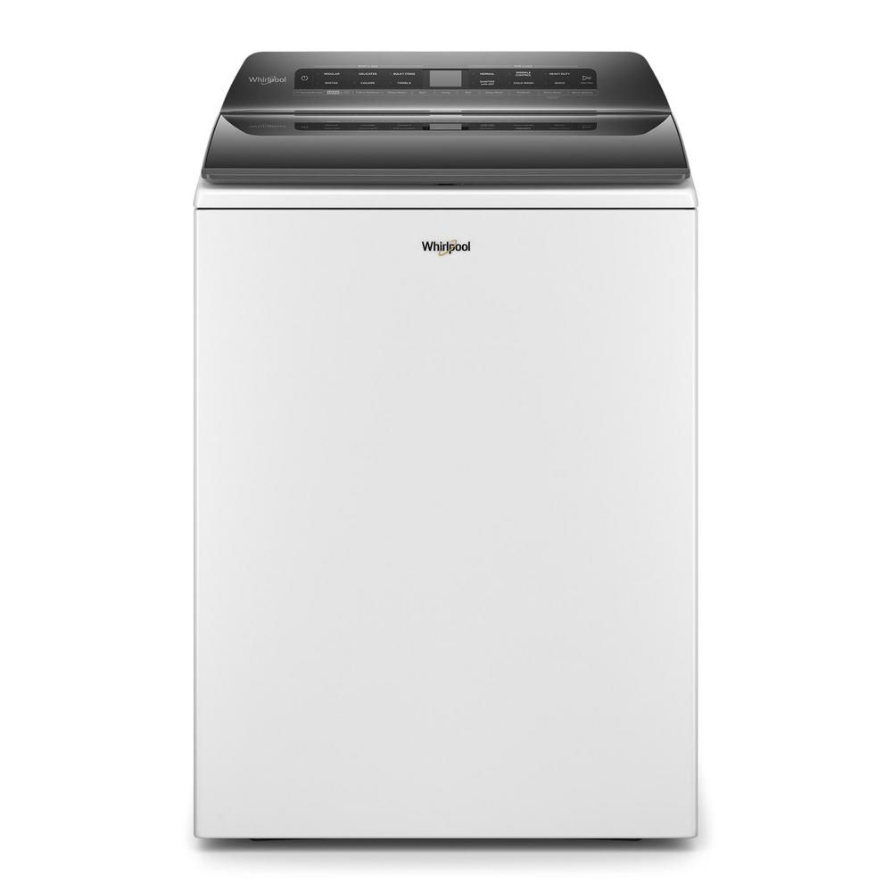 Whirlpool – 4.8 Cu. Ft. Smart Top Load Washer with Load & Go Dispenser – White
