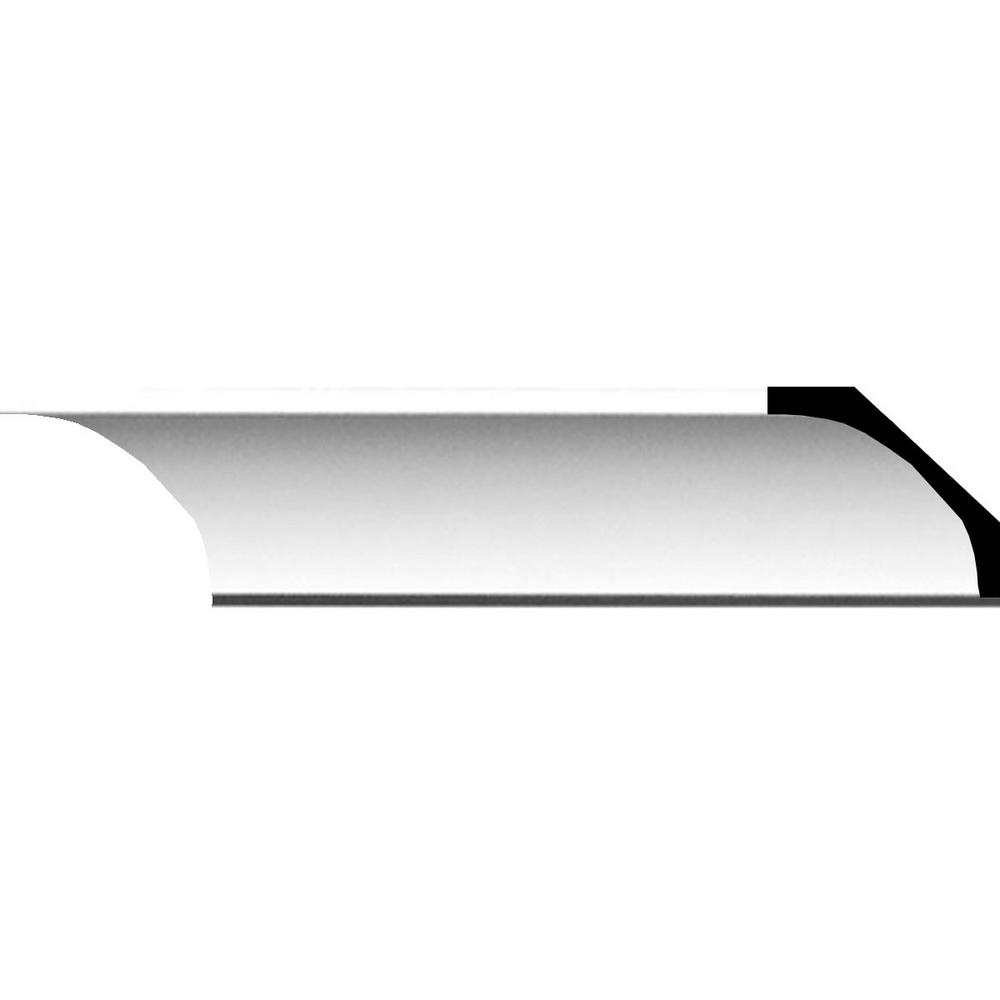 Factory Primed Ekena Millwork MLD06X02X07KI-CASE-2 Kirke Crown Moulding 6 3//8H x 2 1//2P x 7F x 94 1//2L 2-Pack