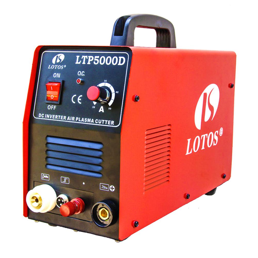 Lotos 35 Amp Compact Inverter Plasma Cutter for Metal, 110V/120V