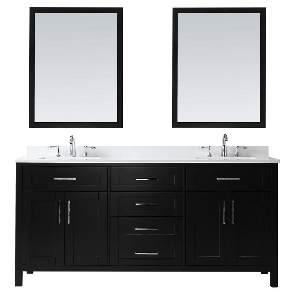 Ove Decors Tahoe 72 In W X 21 D Vanity Espresso With Ove Decors Tahoe 72 In W X 21 D Vanity Espresso