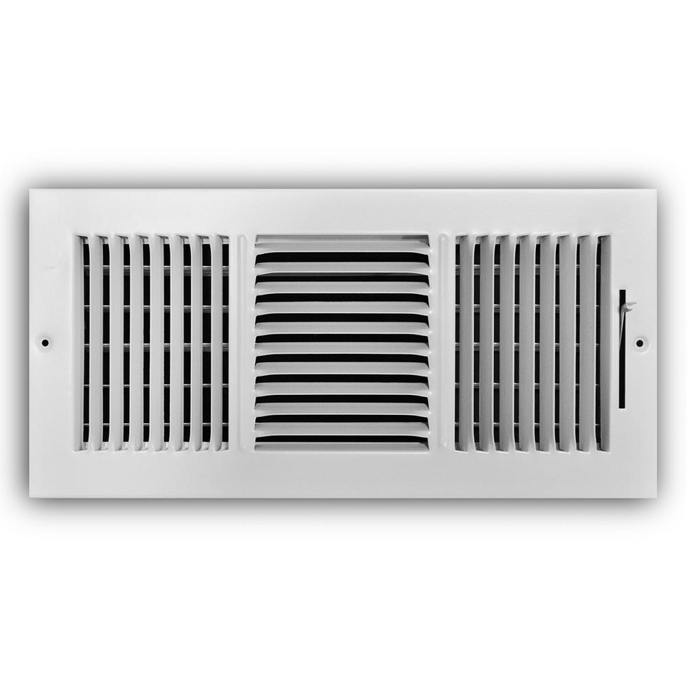 Everbilt 14 In X 6 In 3 Way Wall Ceiling Register