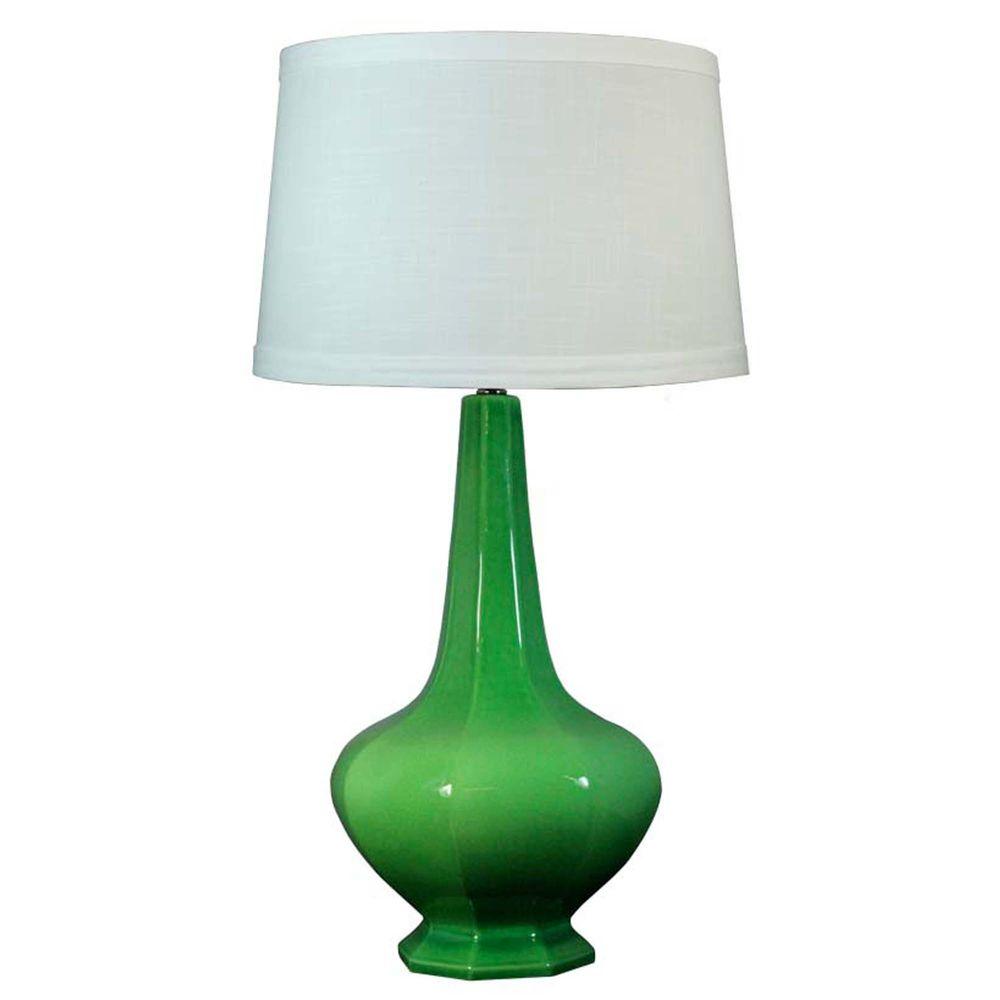 jewel filled table lamp