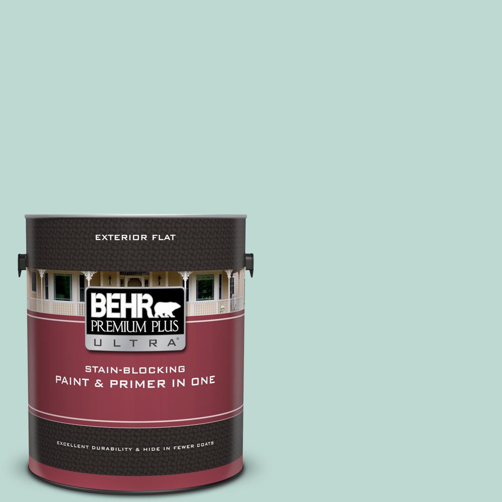 Behr Premium Plus Ultra 1 Gal M440 2 Serene Breeze Flat Exterior M440 2 Serene Breeze Flat Exterior Paint