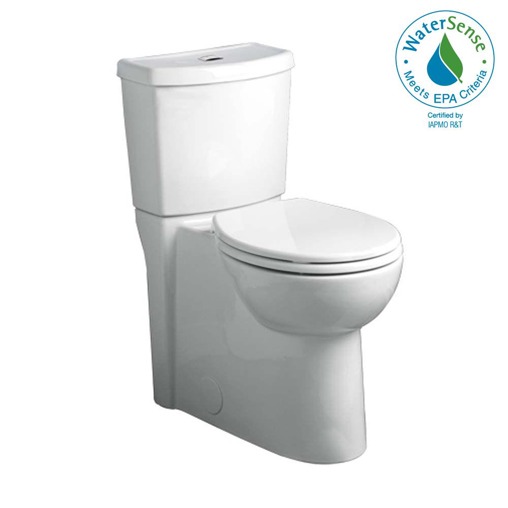 American Standard Studio Dual 2 Piece 1 6 Gpf Flush Round American Standard Studio Dual 2 Piece 1 6 Gpf Flush Round Toilet In White