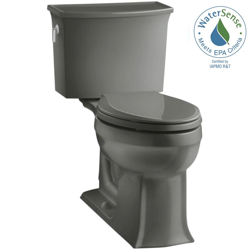 Delta Prelude 2piece 1.28 GPF Single Flush Round Front Toilet in White