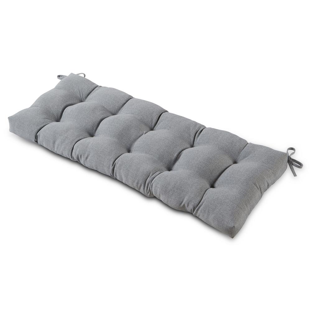 Gray Outdoor Bench Cushions Outdoor Cushions The Home Depot