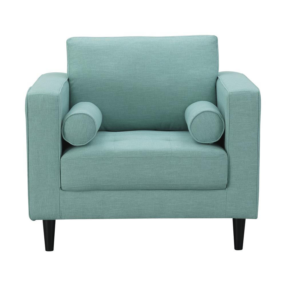 Zafran House: Mint Green Accent Chair / Best Choice Products Tufted