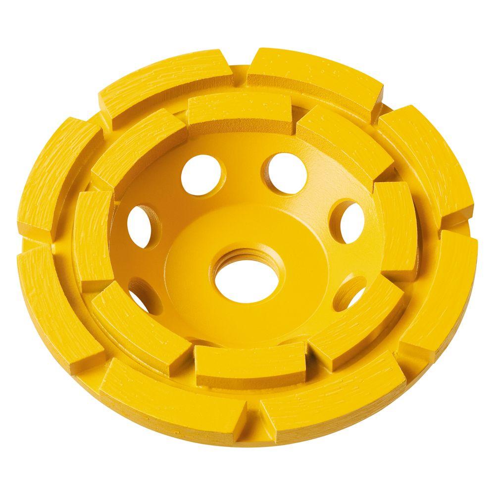 7" Double Row Diamond Cup Wheel