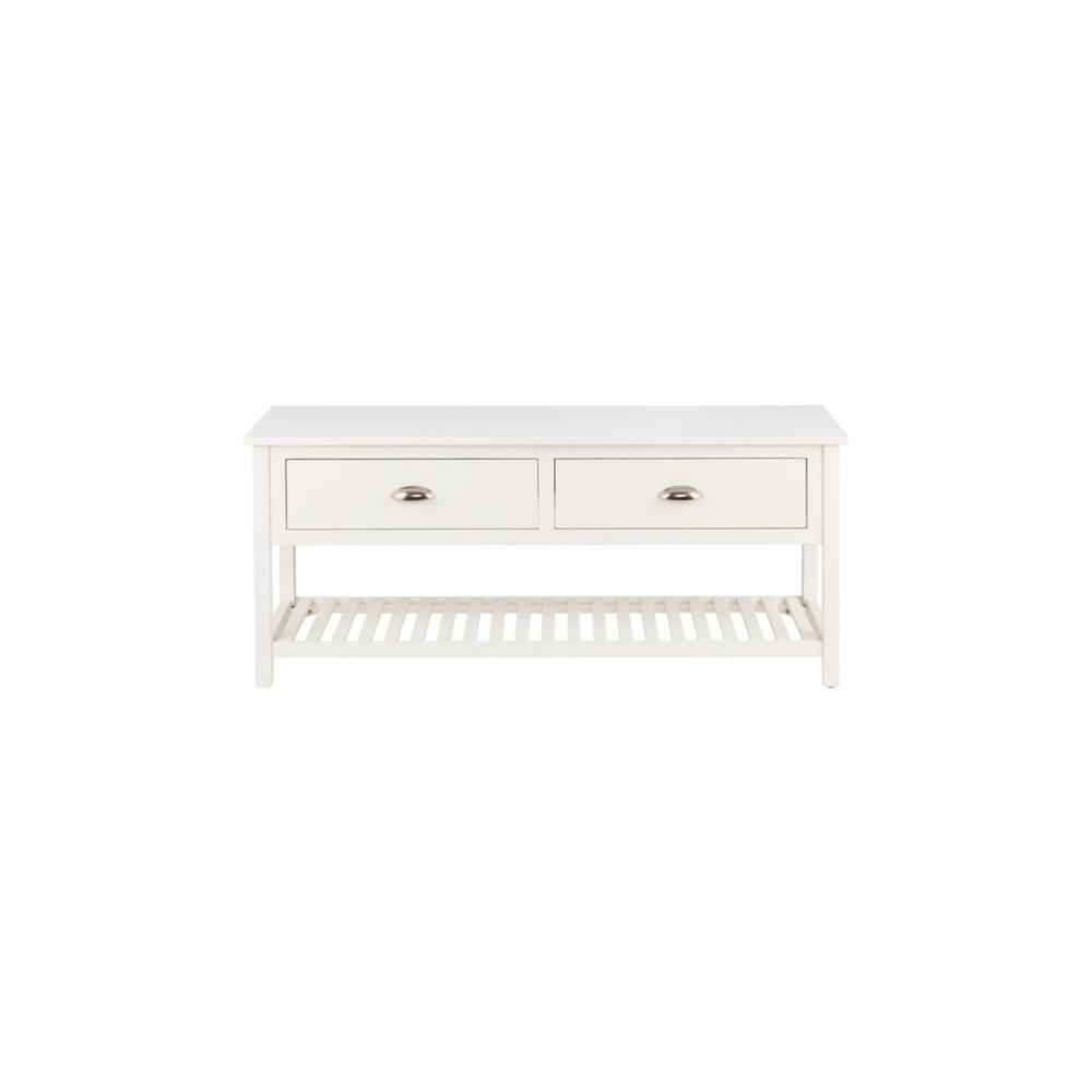 Stylewell Stylewell White Wood Entryway Bench With 2 Drawers 44 88 In W X 18 9 In H Bn1904093 Wht The Home Depot