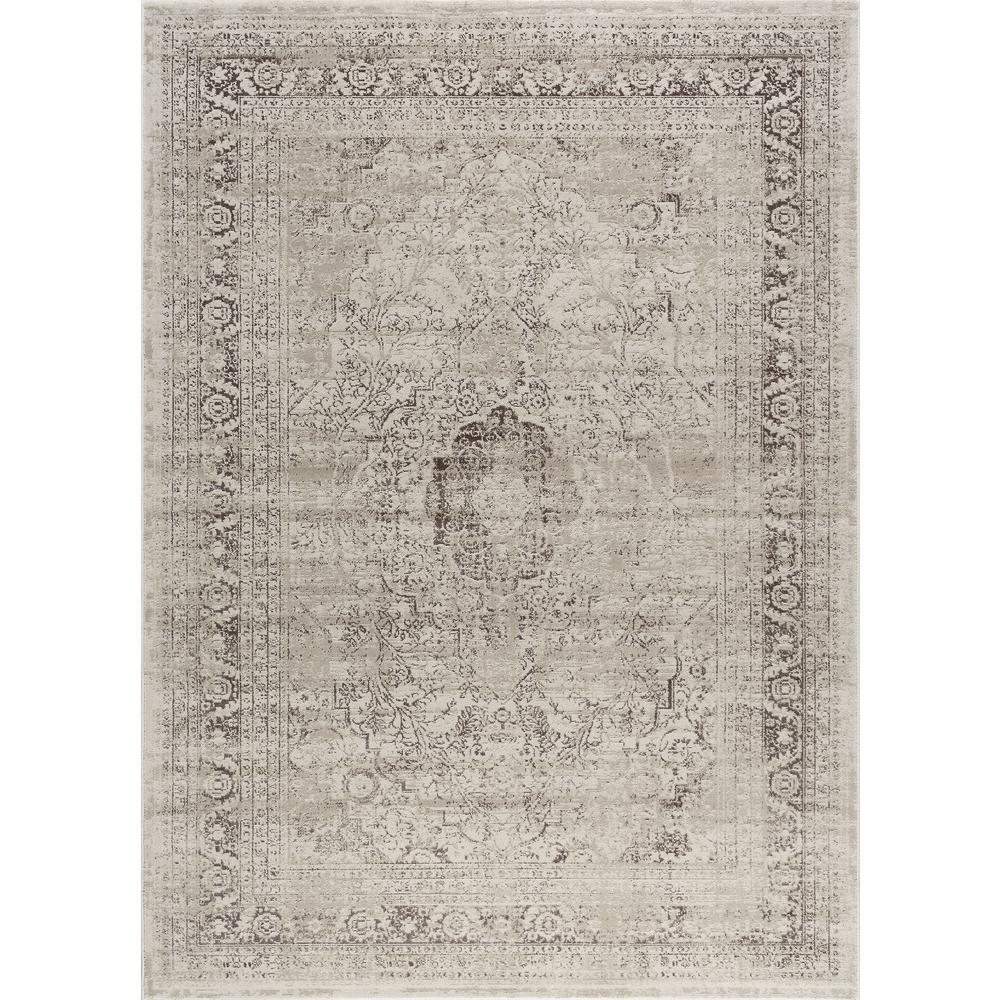 Tayse Rugs Concept Cream 7 ft. x 10 ft. Area Rug-CNC1002 7x10 - The ...