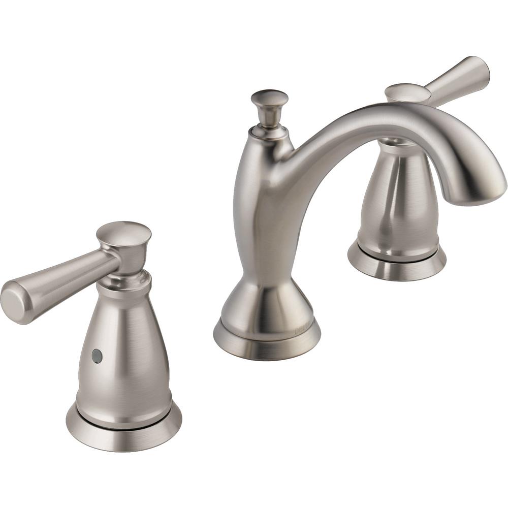 Stainless Delta Widespread Bathroom Sink Faucets 3593 Ssmpu Dst 64 1000 
