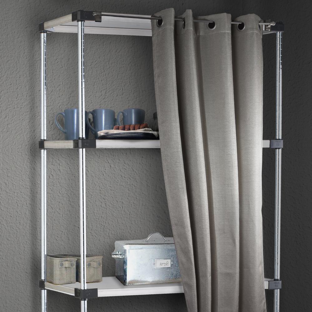 Rod Deysne Magnetic 7 16 In Dia 28 In 48 In Long Single Rod In White Mag28 01 The Home Depot