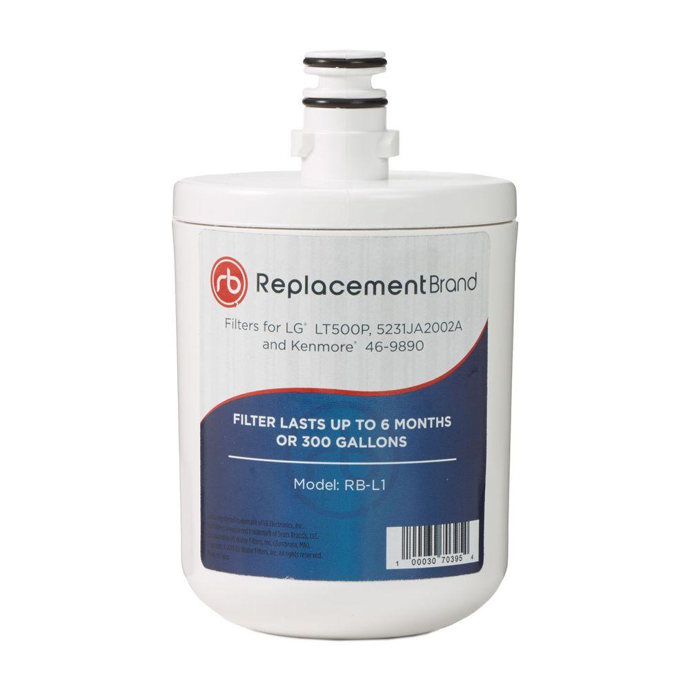Replacementbrand Lt500p Comparable Refrigerator Water Filter Rb L1 The Home Depot