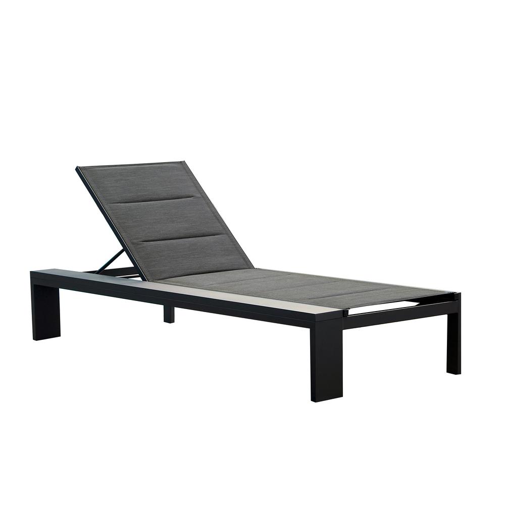 Patio Plus Cassara Gray Aluminum Outdoor Chaise Lounge Cas Sun 18 Cassara Gray Aluminum Outdoor Chaise Lounge