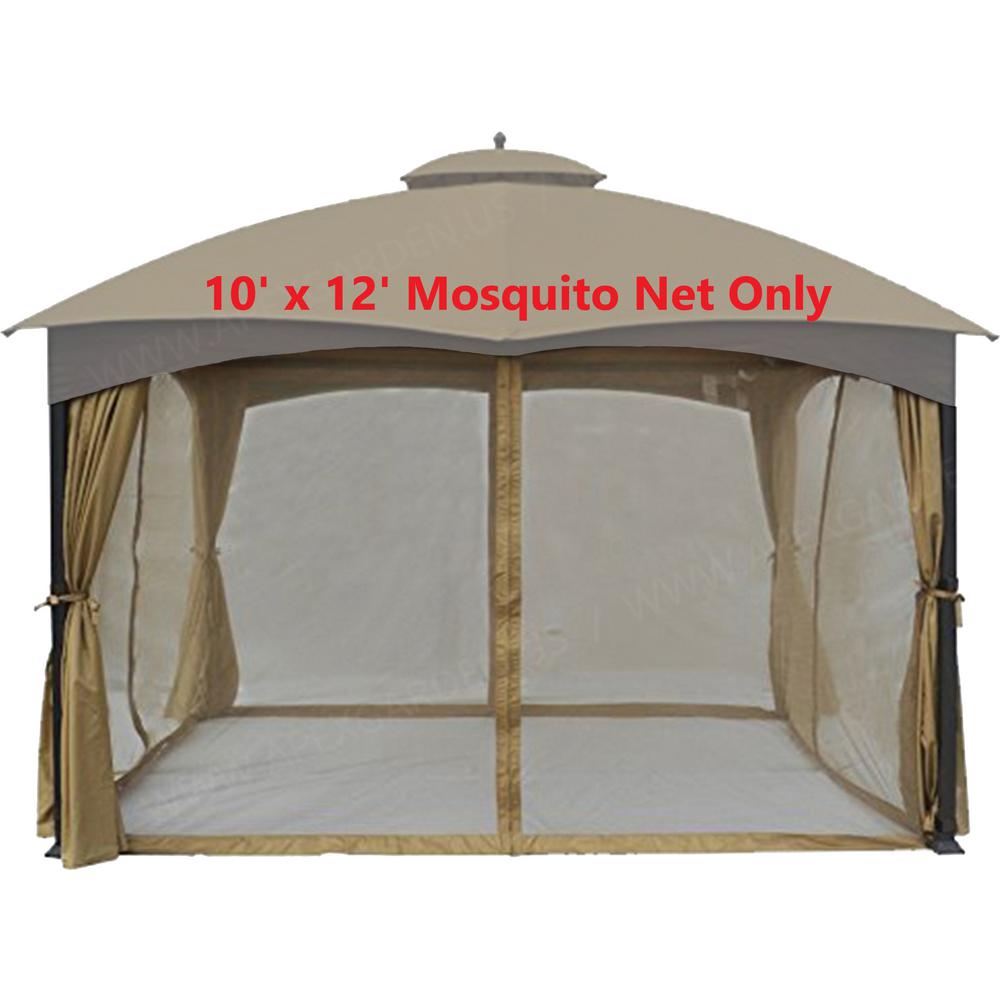 Apex Garden Universal 10 Ft X 12 Gazebo Replacement Mosquito 10 Ft X 12 Gazebo Replacement