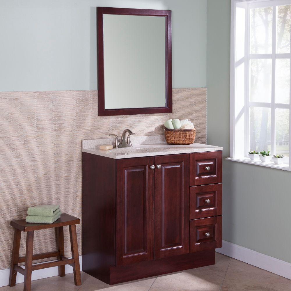 Karson 36 Single Bathroom Vanity Set With Mirror Image Of And Closet - Karson 36 Single Bathroom Vanity Set With Mirror Karson 36 Single Bathroom Vanity Set With Mirror Image Of And Closet - Karson 36 Single Bathroom Vanity Set With Mirror