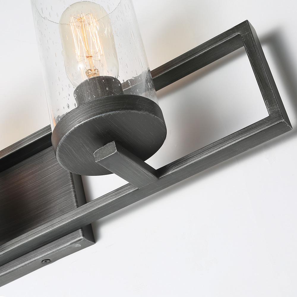 Lnc 4 Light Gray Transitional Bathroom Wall Sconces Vanity Bath