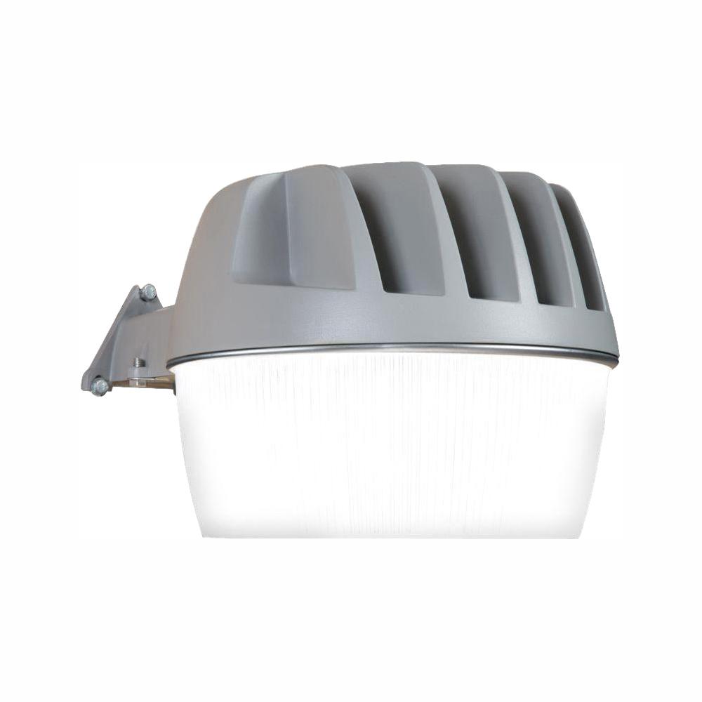 All Pro Gray Outdoor Integrated Led Area Dusk To Dawn Security Light With Built In Photocell At 3300 Lumens 5000k Daylight All Pro Gray Outdoor Integrated Led Area Dusk To Dawn Security Light With Built In Photocell At 3300 Lumens 5000k Daylight