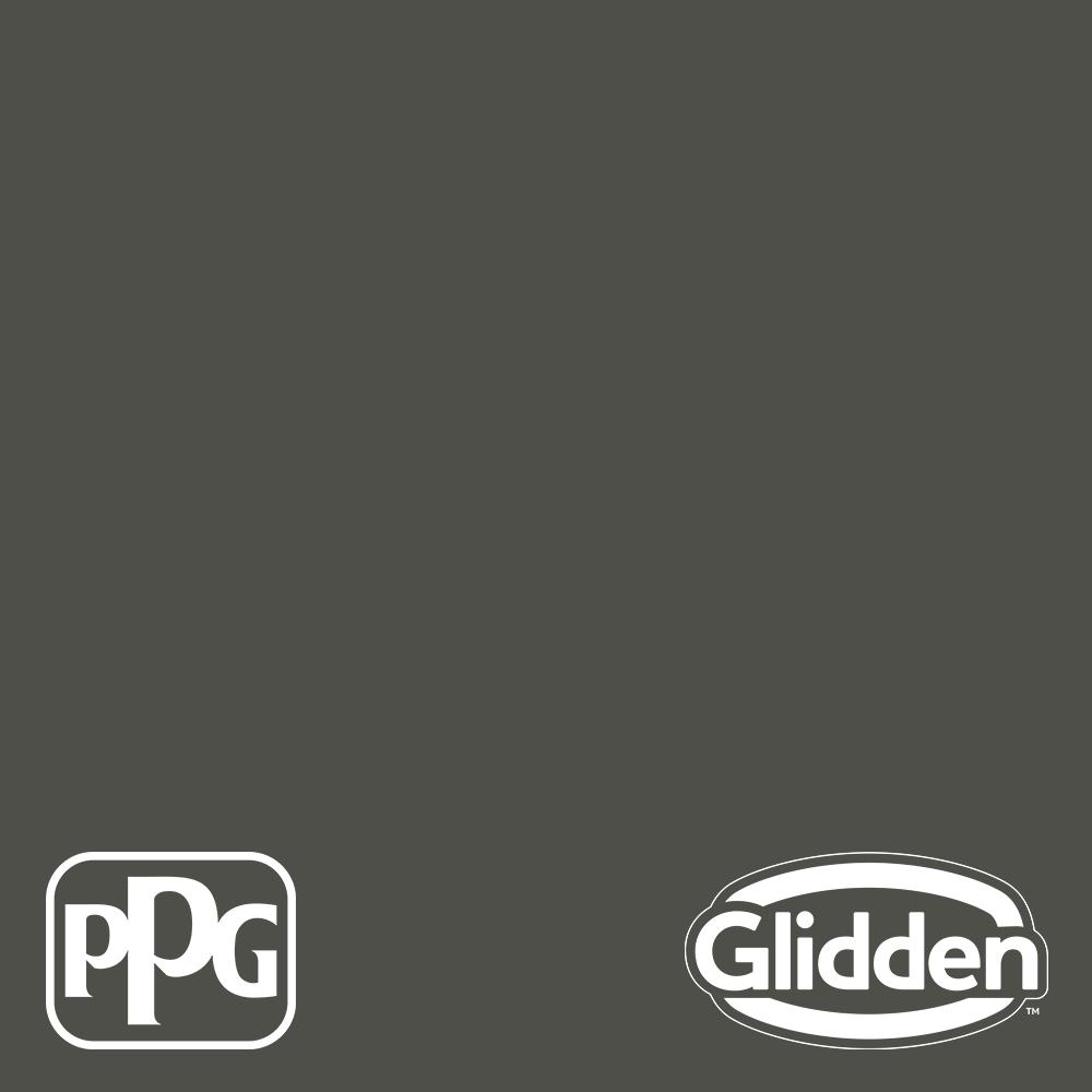 Glidden Premium 8 Oz Ppg1009 7 Licorice Flat Interior Paint Sample