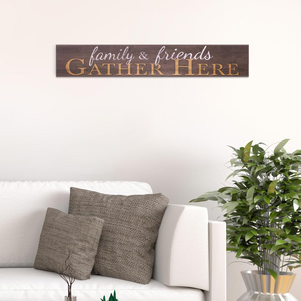 Pinnacle Family And Friends Gather Here Wood Sign 1711 3443 The Family And Friends Gather Here Wood Sign