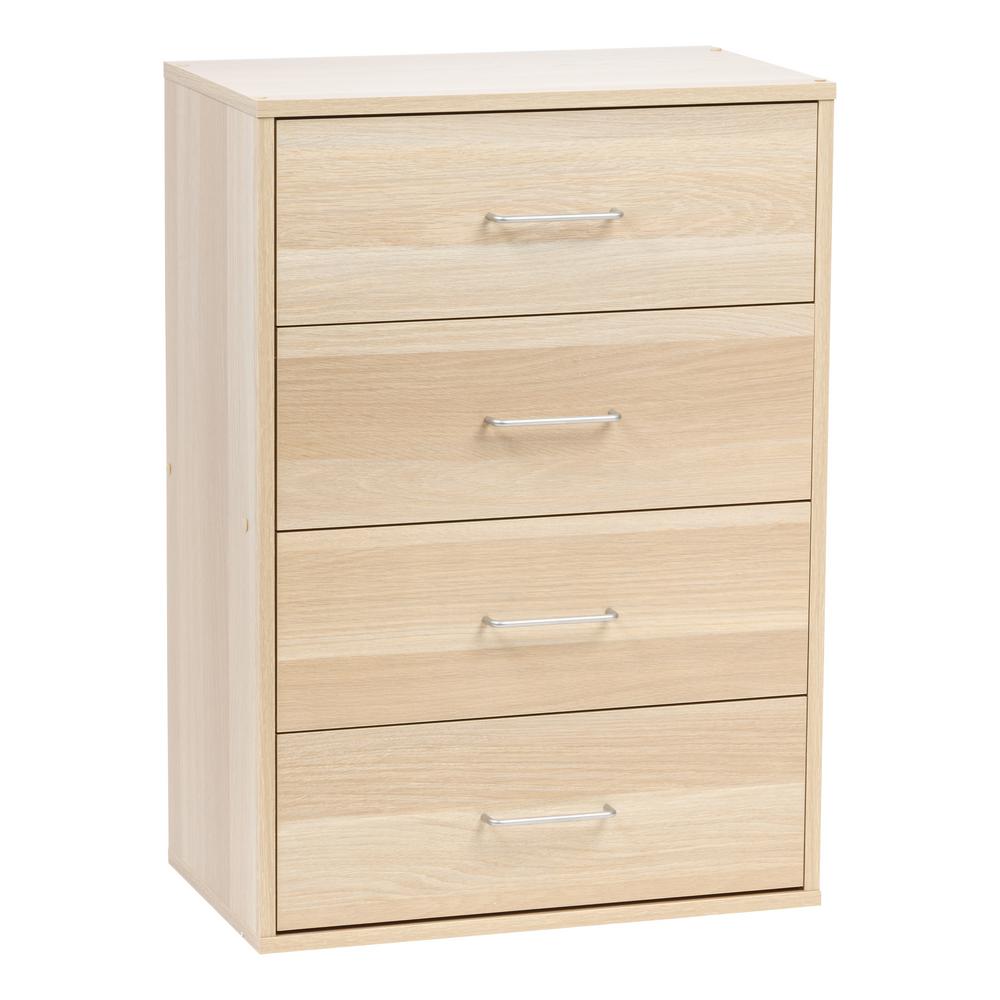 Iris Collan Light Brown 4 Drawer Wood Dresser 591856 The Home Depot Iris Collan Light Brown 4 Drawer Wood Dresser