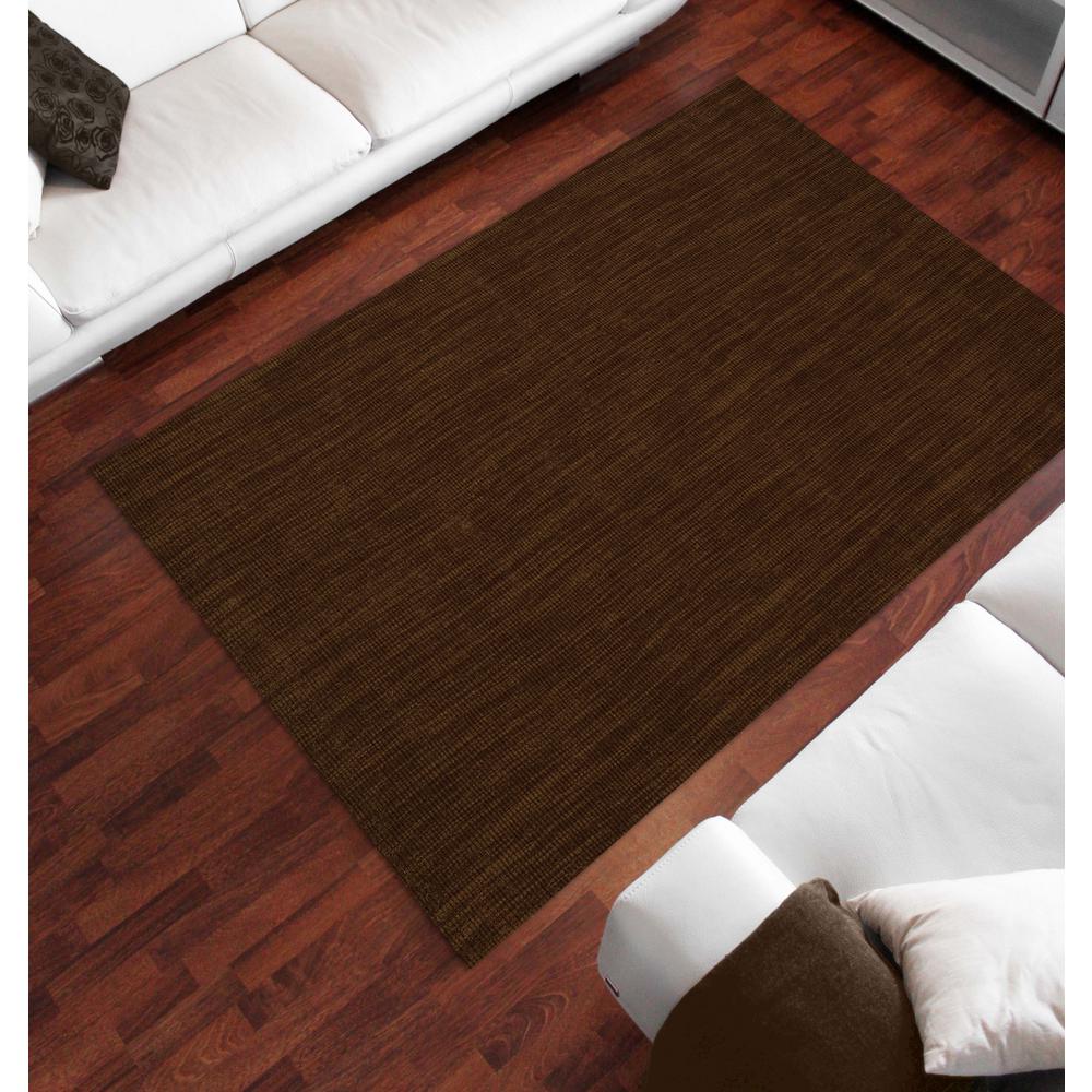 Harper 1 Chocolate 5 Ft X 8 Area Rug Hdha1ch5x8 The Home Depot Area Rug