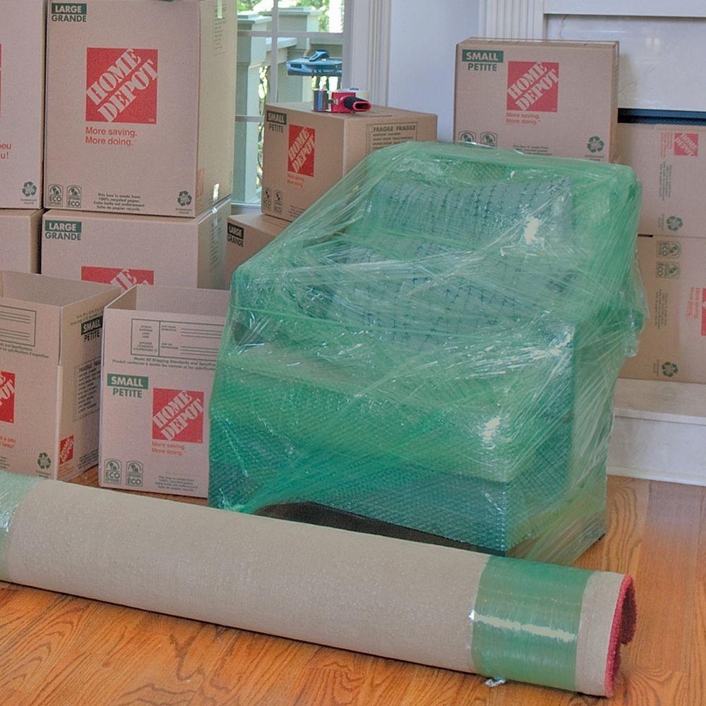 home depot packing plastic wrap