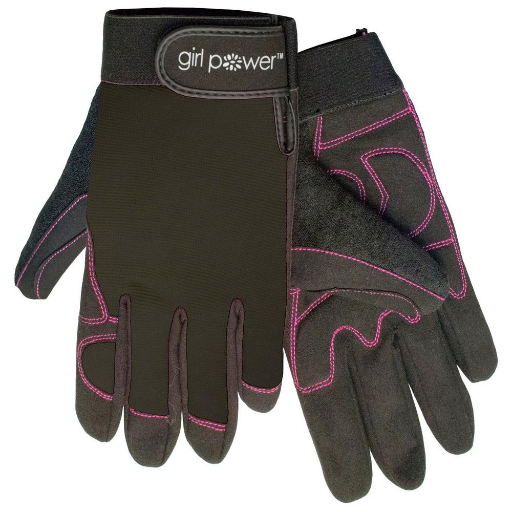 Girl Power At Work MGP100 Black Women's Mechanics Gloves28861 The