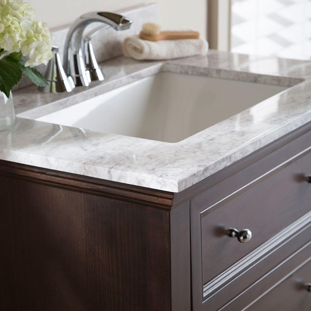 Home Decorators Collection 31 In W Stone Effects Vanity Top In