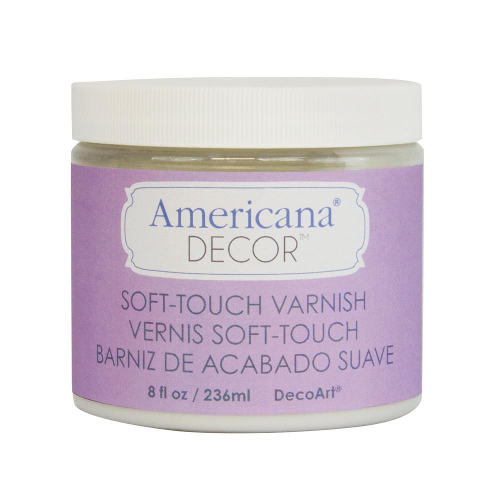 DecoArt Americana Decor 16 Oz Clear Soft Touch Varnish ADM03 83 The   Decoart Polyurethanes Shellacs Lacquers Adm03 83 64 1000 