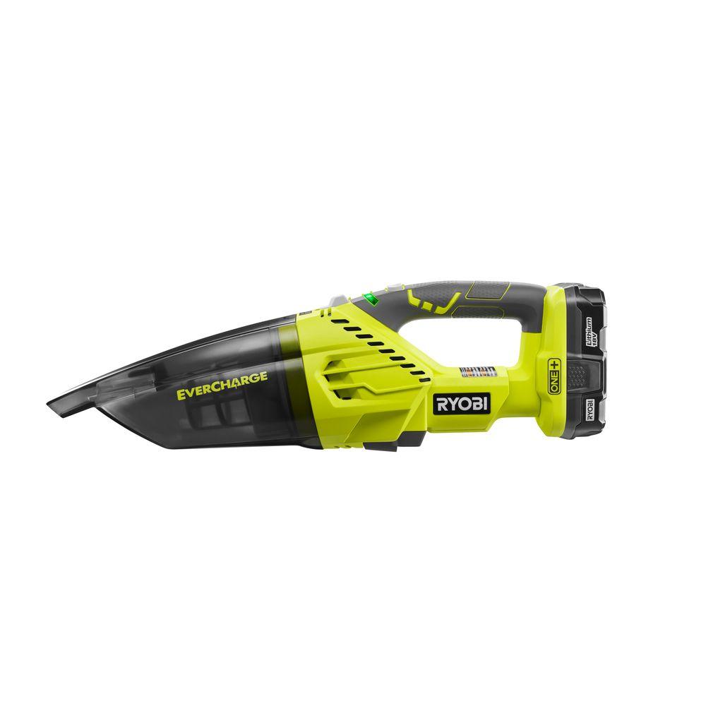 RYOBI Hand Vacuum Kit 18 Volt ONE + Portable Car Home Cleaner Cordless