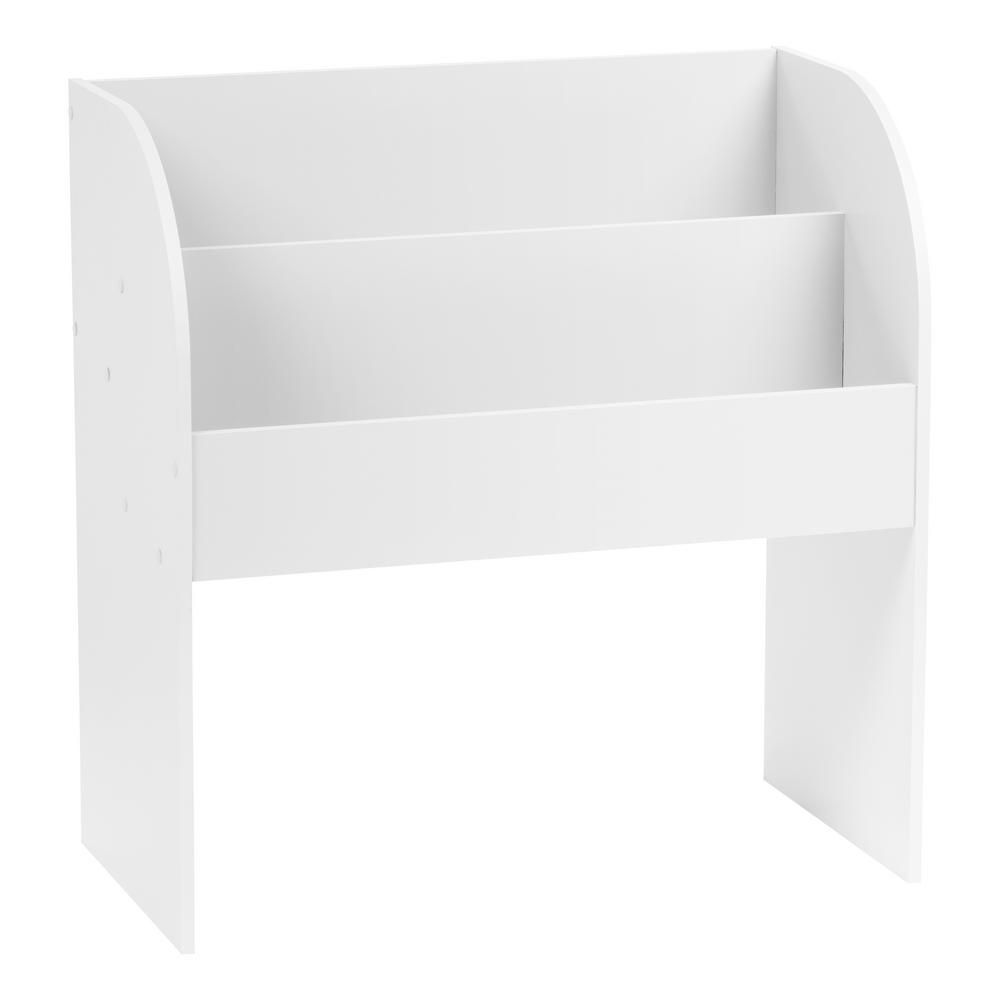 white sling bookshelf