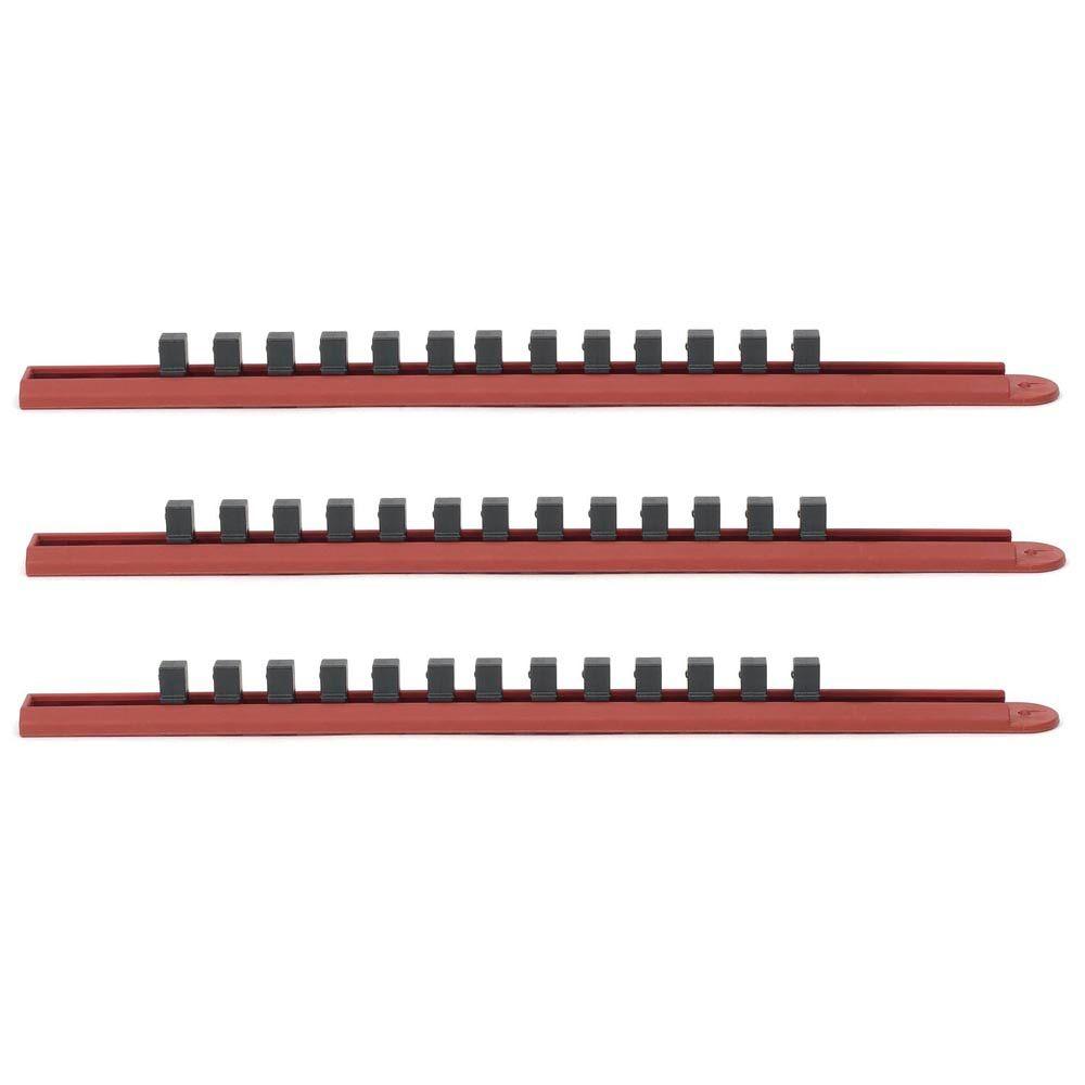 GearWrench Slide Socket Rail System (3Piece)83103 The Home Depot