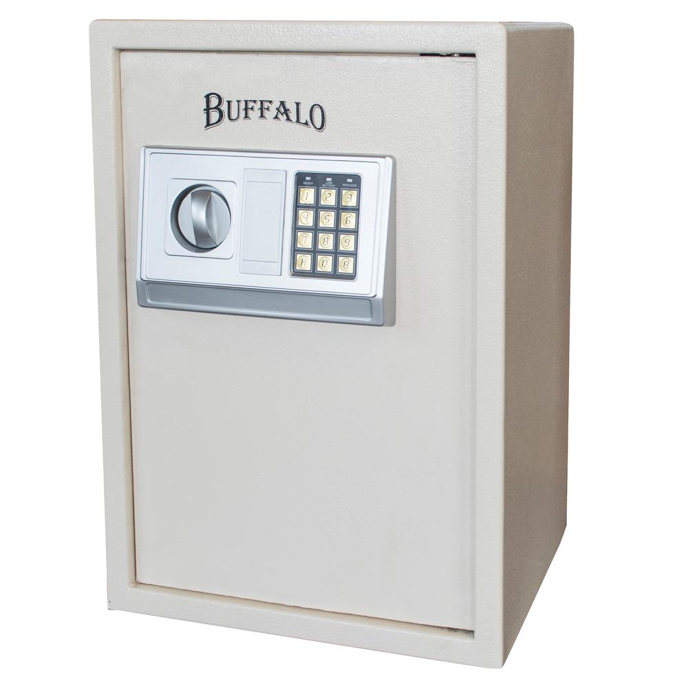 Buffalo 1 5 Cu Ft Floor Safe With Electronic Lock In Beige