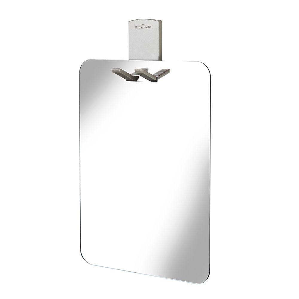 Better Living Products Viso10 In L X 6 W Frameless Shower Better Living Products Viso10 In L X 6 W Frameless Shower Mirror