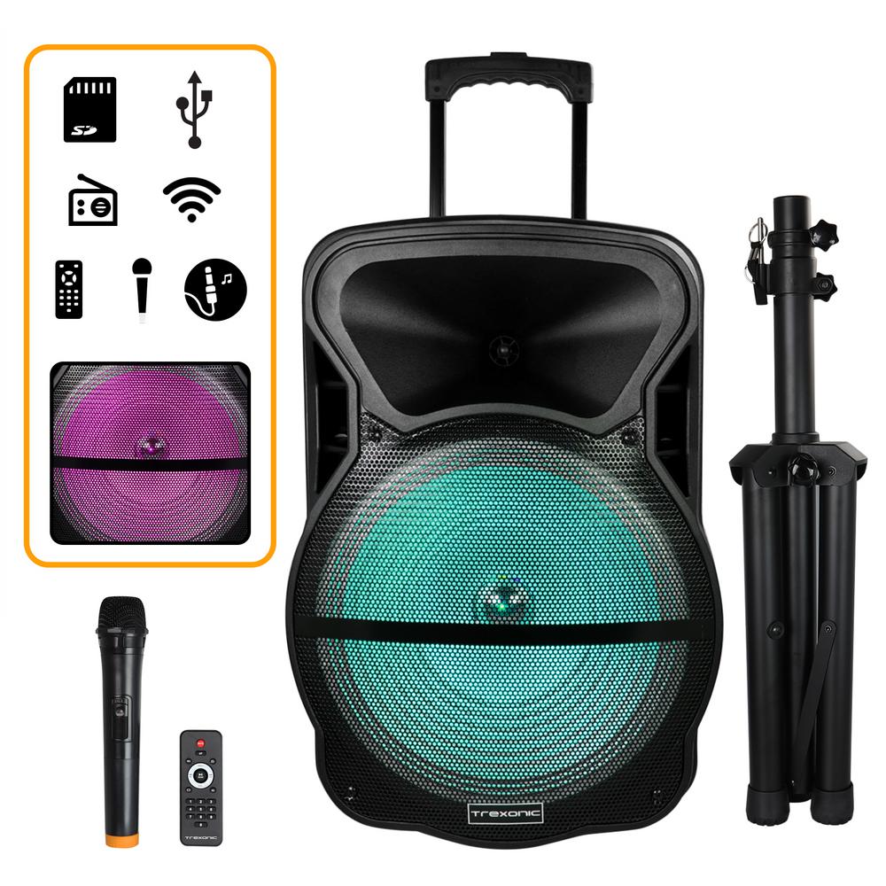 sylvania 15 tailgater bluetooth speaker
