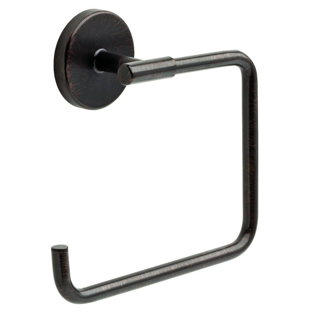 Delta Trinsic Towel Ring in Bronze759460RB The Home Depot