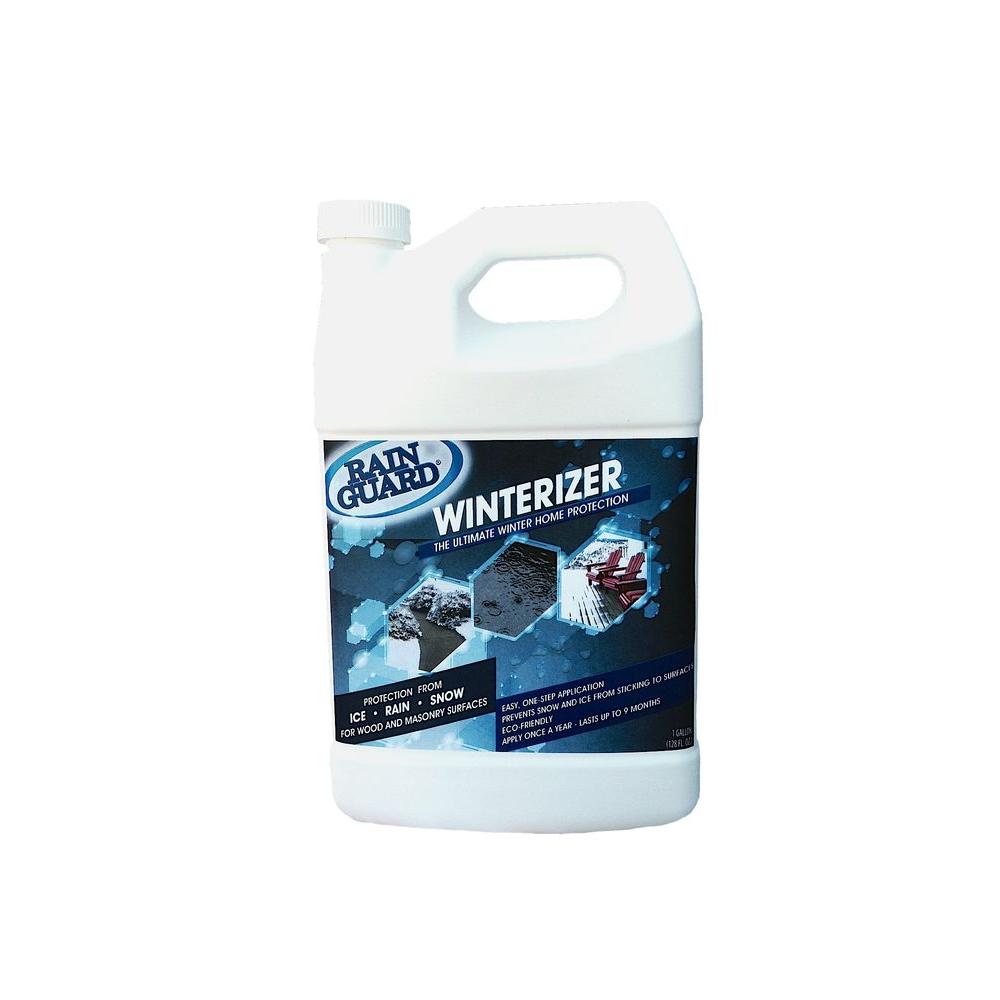 Rainguard Winterizer Snow /& Ice Repellent Barrier Concrete Brick Wood 1 Gal