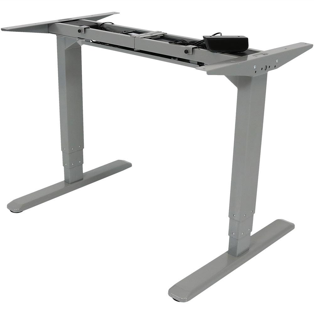 Casl Brands Height Adjule Sit Stand Electric Desk Frame Lum Casl Brands Height Adjule Sit Stand