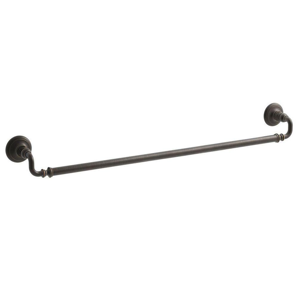 KOHLER Artifacts 30 in. Towel Bar in Oil Rubbed Bronze-K-72569-2BZ ...