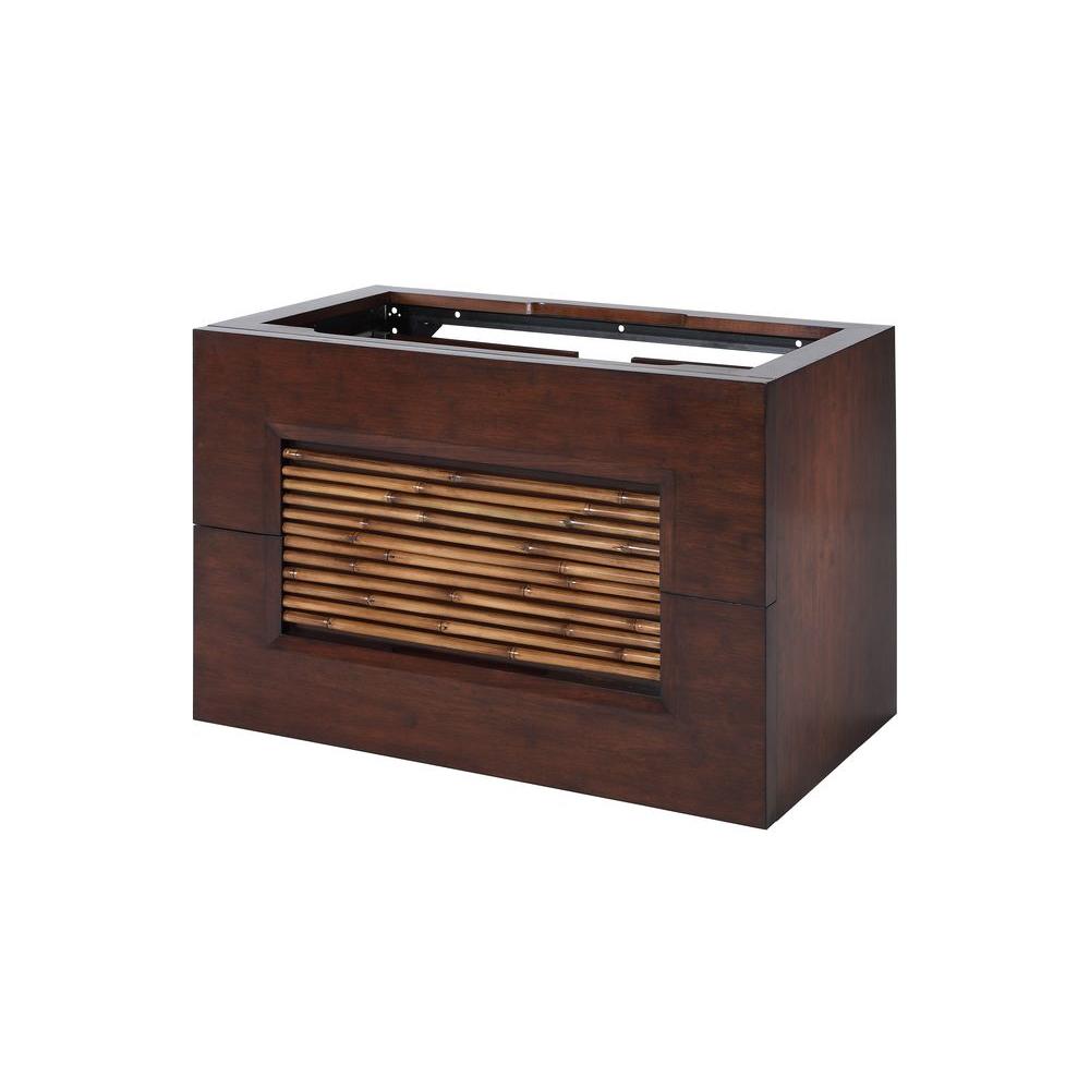 Ryvyr Bambu 30 In Vanity Cabinet Only Dark Bamboo - Bamboo Wall Mounted Bathroom Cabinet Ryvyr Bambu 30 In Vanity Cabinet Only Dark Bamboo - Bamboo Wall Mounted Bathroom Cabinet