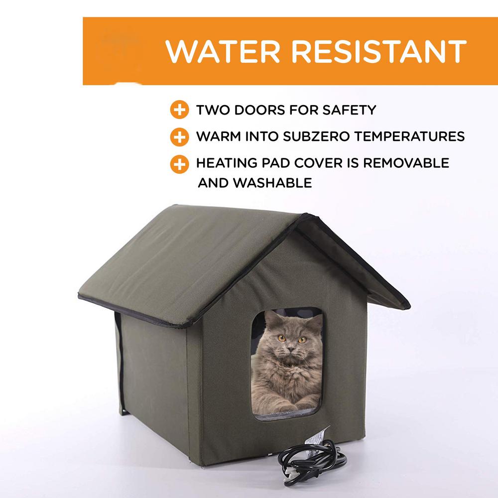 outdoor thermo kitty house